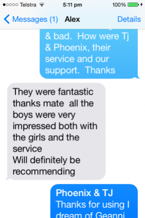 Alex Nowra review of Phoenix Roze & TJ Hynd