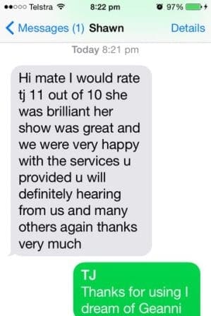 Read more about Shawn review of TJ Hynd Stripper Nowra