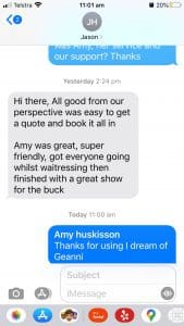 Jason's review of Amy as their Stripper in Huskisson