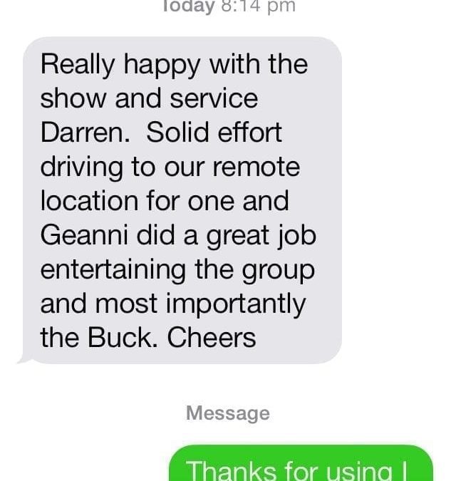 Ben's review of Strippers in Goulburn