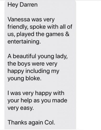 Colin's review of Vanessa