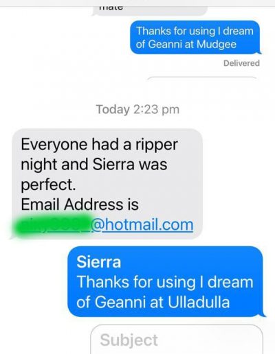 Mick's review of Sierra at Ulladulla