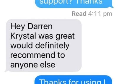 Mitchell's Review of Krystal as their topless waitress