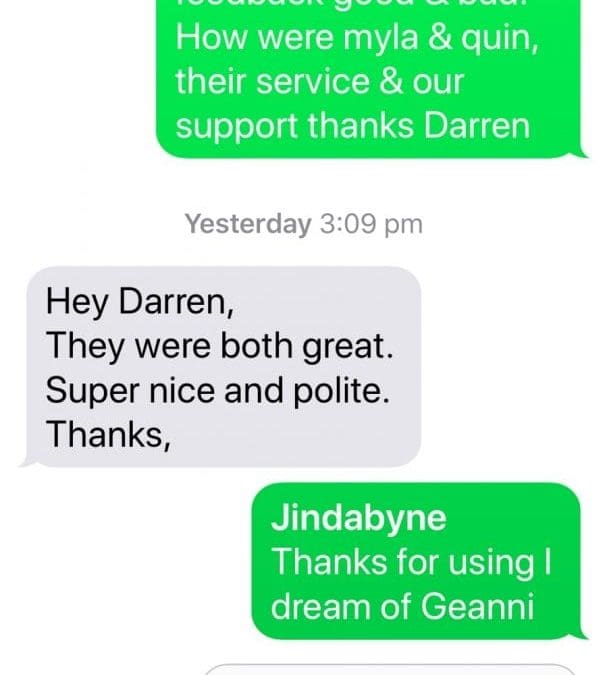 Nathan Jindabyne review of Myla and Quinn Nathan's review of Quinn Nude & Topless Waitress at Jindabyne