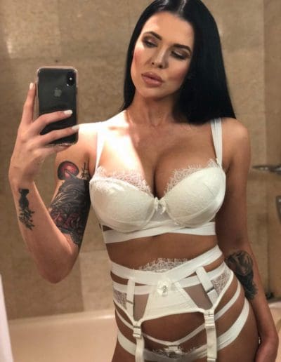 Paige Lingerie Waitress in white