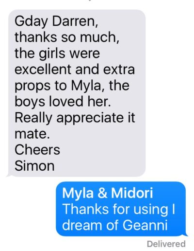 Simon's review of Myla Stripper, Batemans Bay