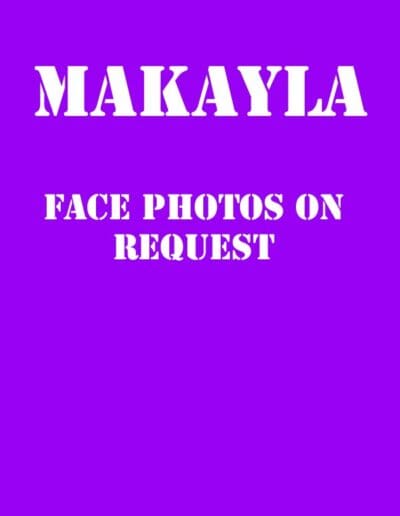 Call us to request Face Photos of Makayla